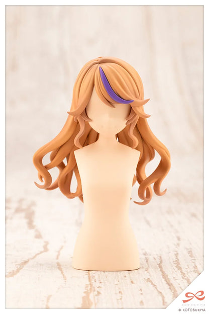Kotobukiya Arranged Wigs Long Wavy Hair Plastic Model Kit