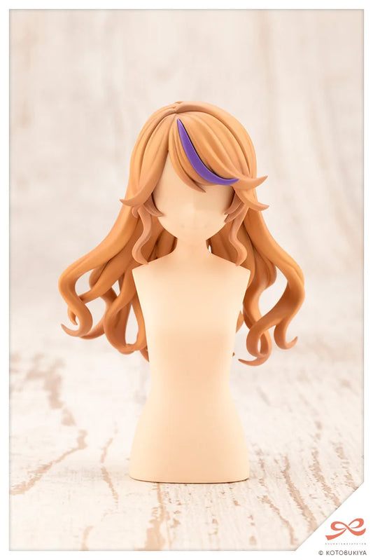 Kotobukiya Arranged Wigs Long Wavy Hair Plastic Model Kit