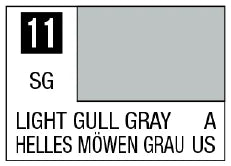 Mr Color Spray - S11 Light Gull Gray (Semi-Gloss/Aircraft)