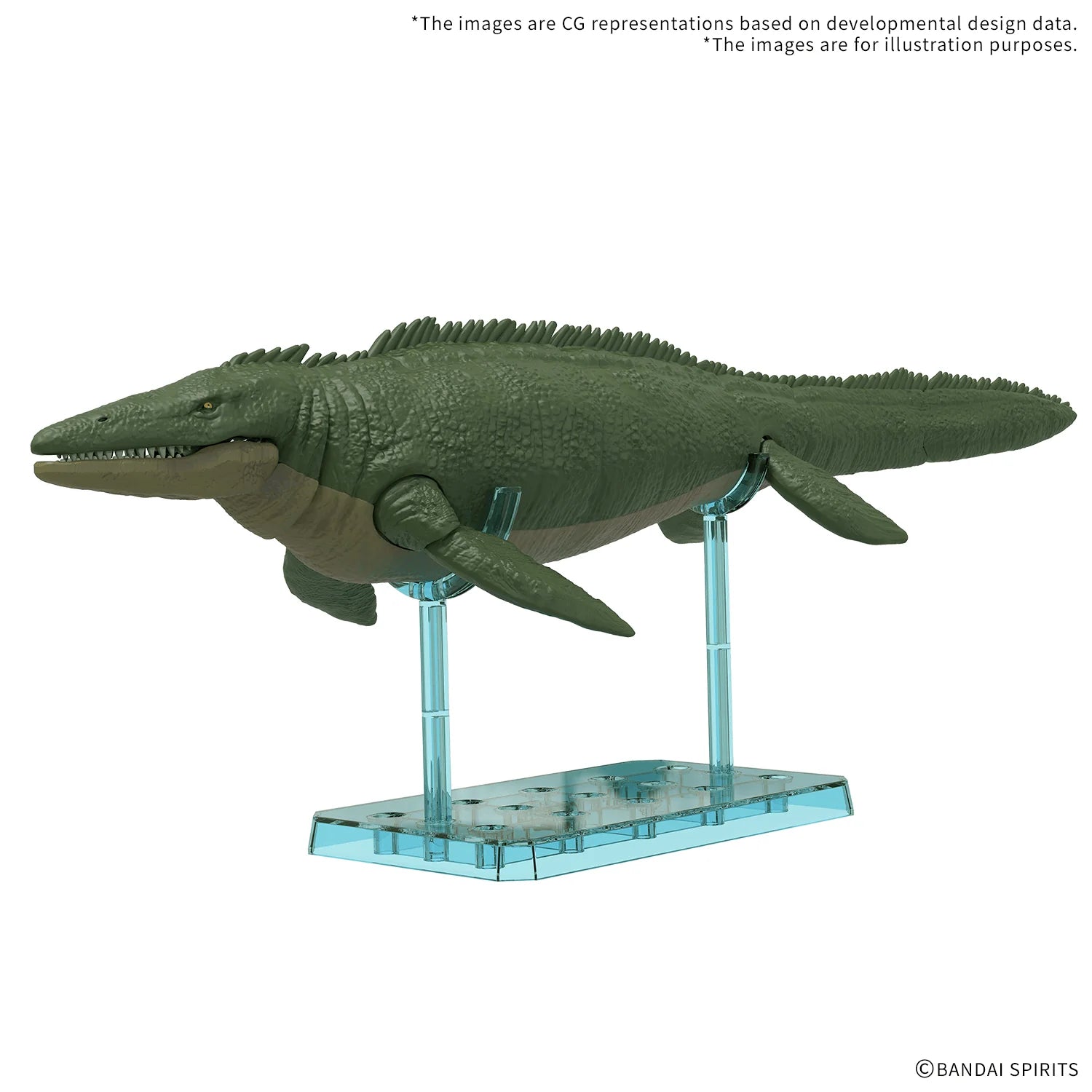 BANDAI HOBBY PLANNOSAURUS Mosasaurus 1899 Model Kit