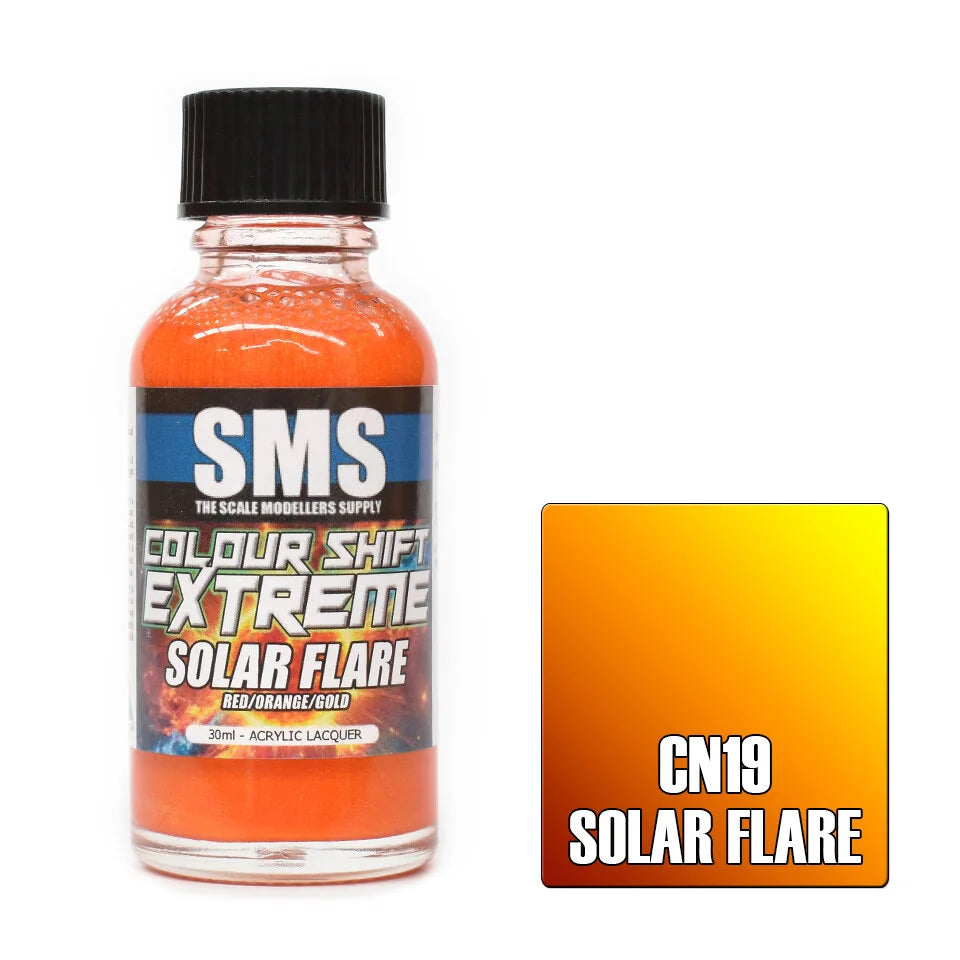 Colour Shift Extreme SOLAR FLARE (RED/ORANGE/GOLD) 30ml (Box of 6)