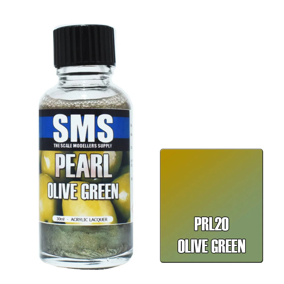 Pearl OLIVE GREEN 30ml (Box of 6)