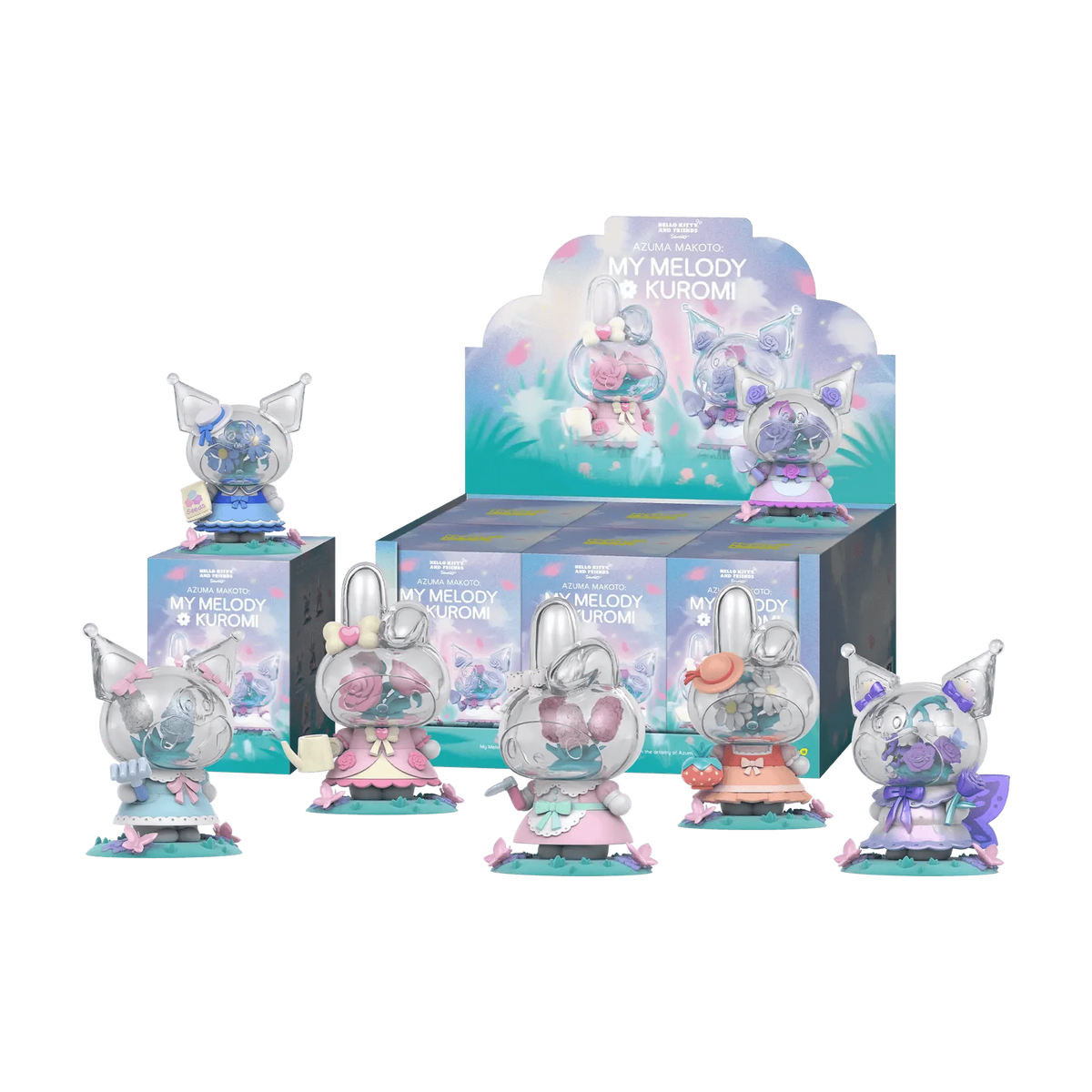 Azuma Makoto: Sanrio My Melody and Kuromi Series (Box of 6)