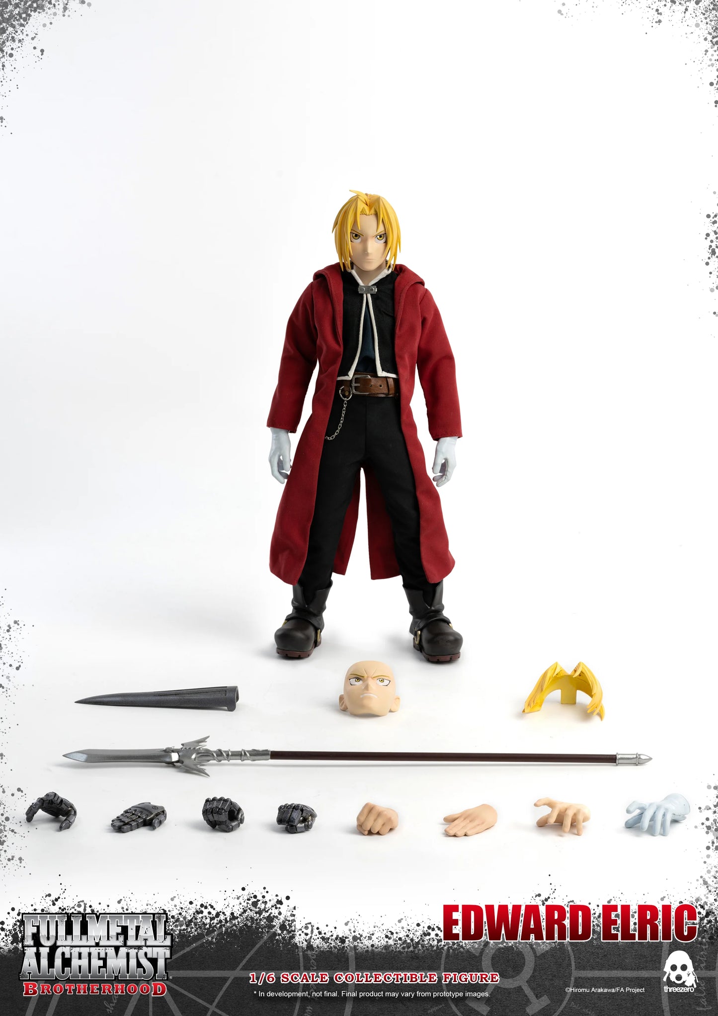 threezero FigZero 1/6 Edward Elric Action Figure