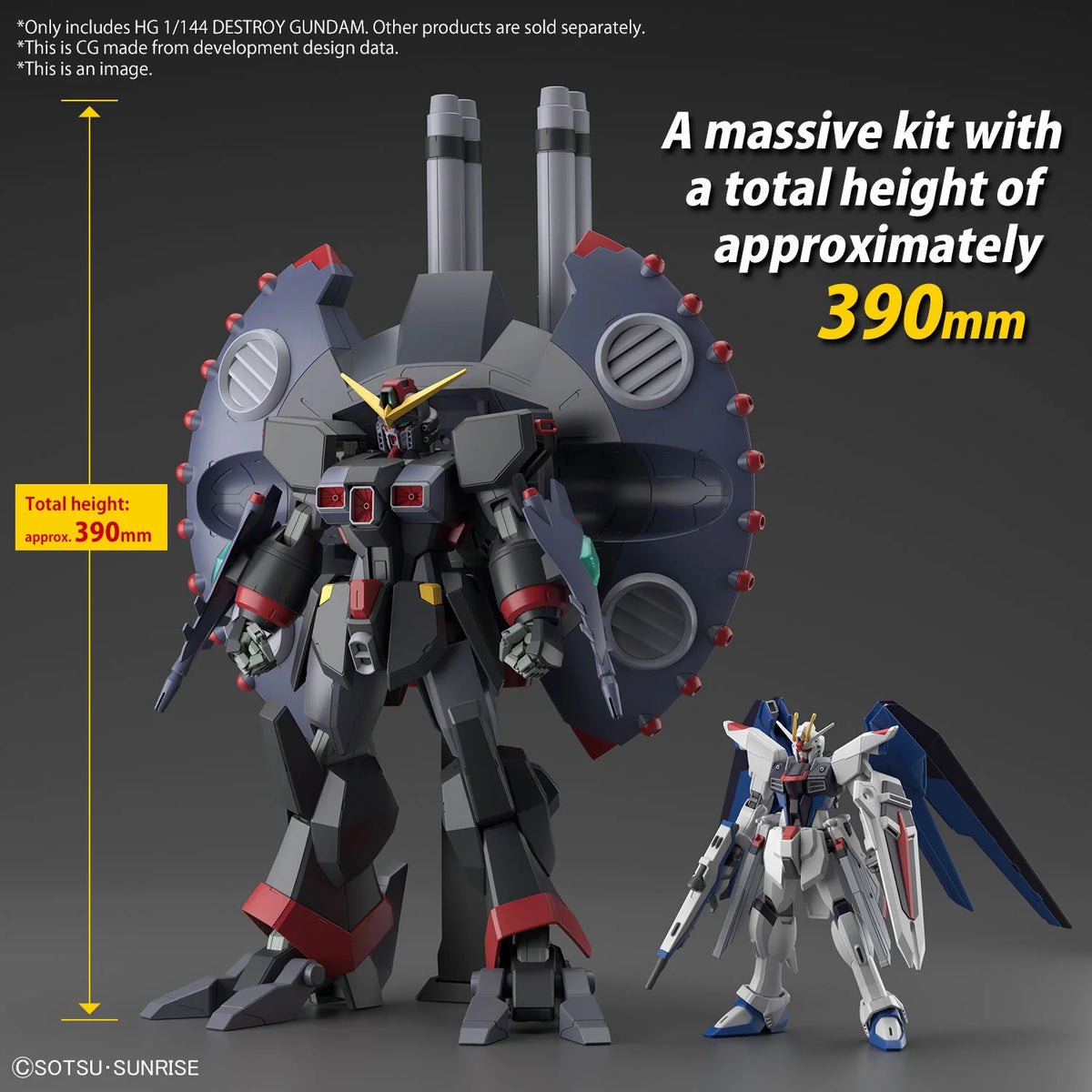 HG 1/144 Destroy Gundam Model Kit