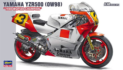 Hasegawa 1:12 Yamaha YZR500 1988 WGP500 Champion Model Kit