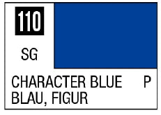 Mr. Color 110 - Character Blue (Semi-Gloss/Primary) (Box of 6)