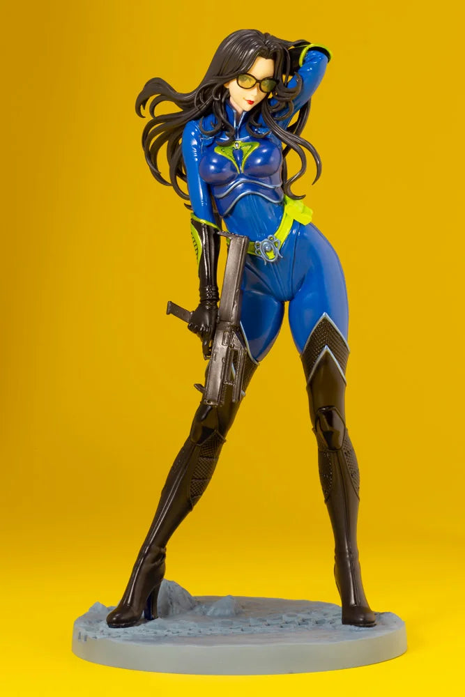 Kotobukiya G.I. Joe Baroness 25th Anniversary Bishoujo Statue - Blue