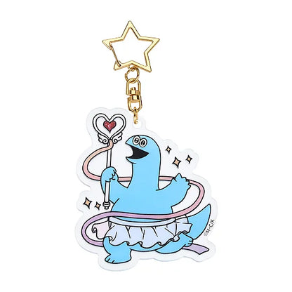 GoodSmile Moment Gal & Dino Glow-in-the-Dark Acrylic Keychain