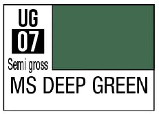 G Color - MS Deep Green (Zeon) - 10ml (Box of 6)