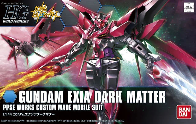 HGBF 1/144 Gundam Exia Dark Matter-4573102587916