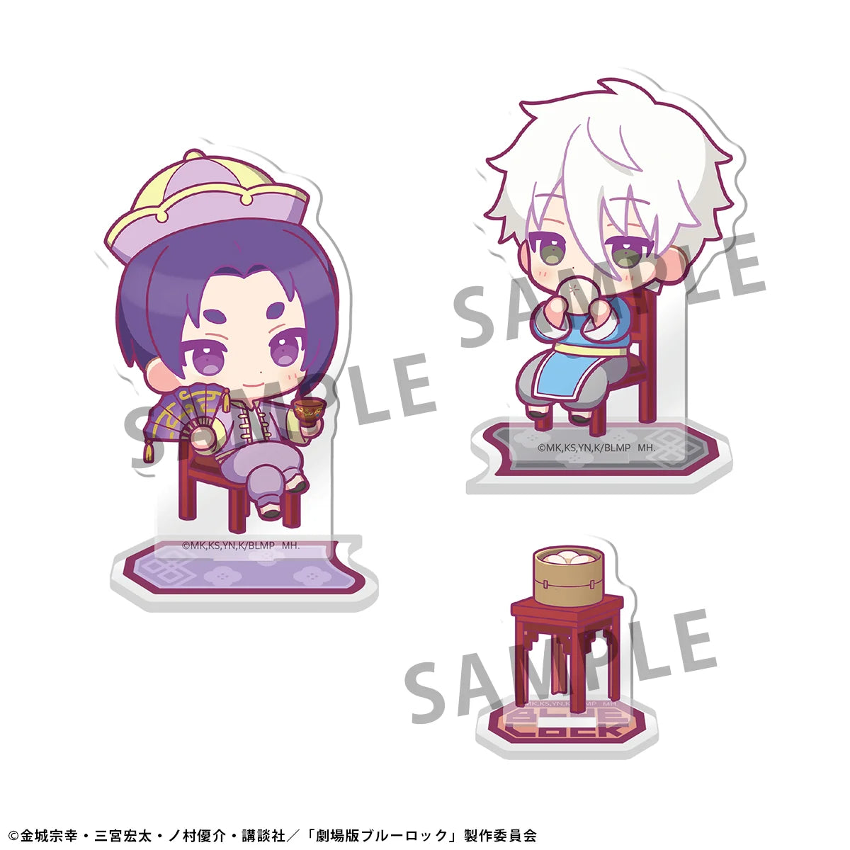 Acrylic Stands Buddycolle The Movie BLUE LOCK - Episode Nagi- A：Seishiro Nagi＆Reo Mikage Yumcha ver. (1pc)