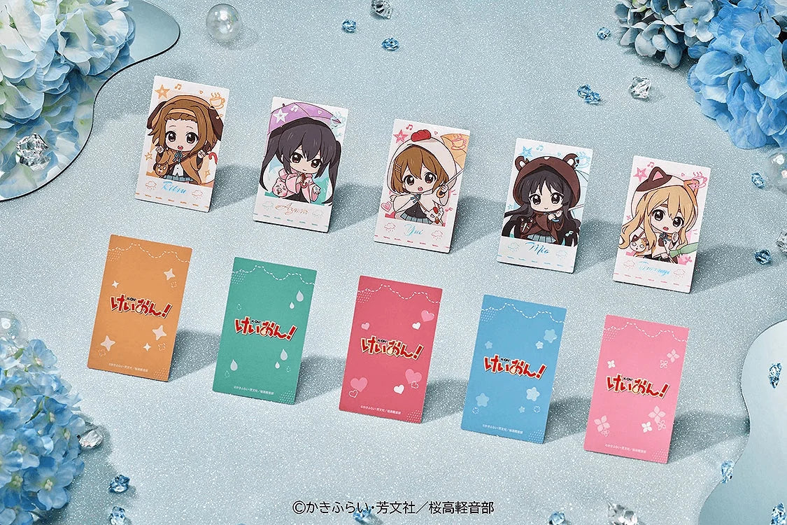 K-ON! Fluffy Rain Series Collectible Instant Photo-Style Card (2 Piece Set)