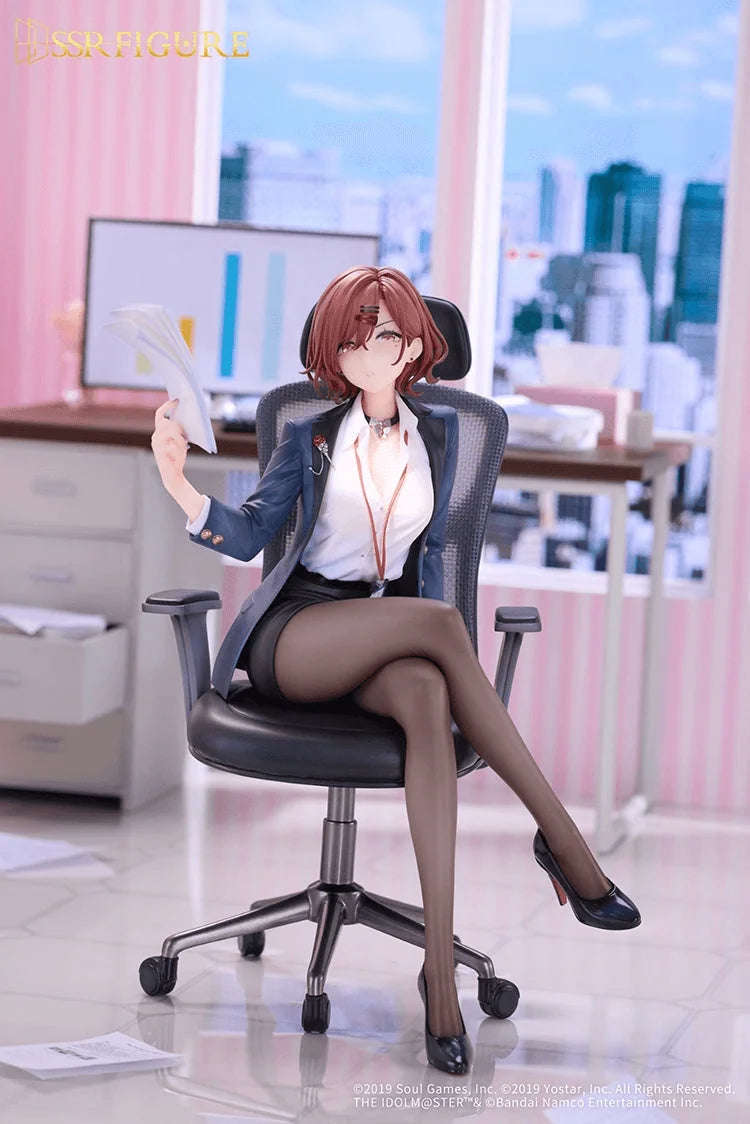 SSR FIGURE THE IDOLM@STER SHINY COLORS × Mahjong Soul Madoka Higuchi Effortless Work Ver. 1/7 Scale Figure