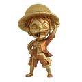 Mighty Jaxx XXRAY PLUS Luffy Treasure Gold Vinyl Figure