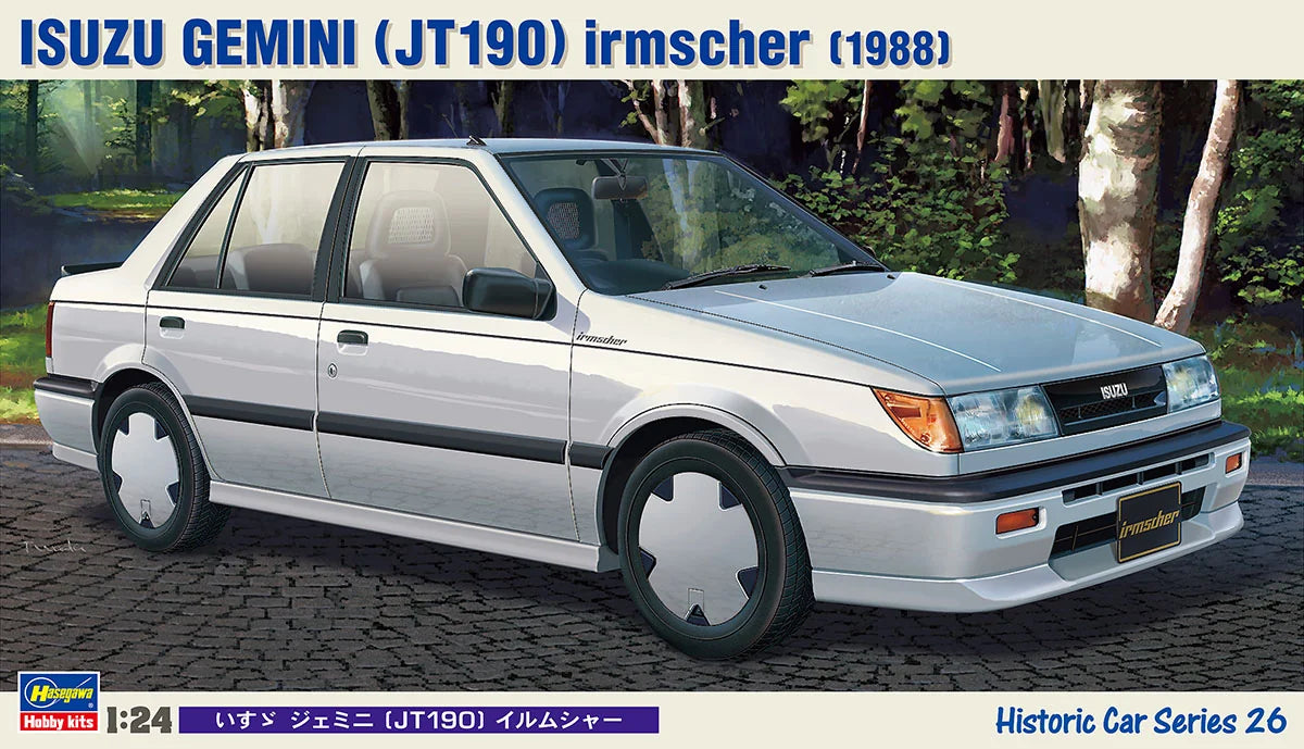 Hasegawa 1:24 Isuzu Gemini (JT190) Irmscher Model Kit