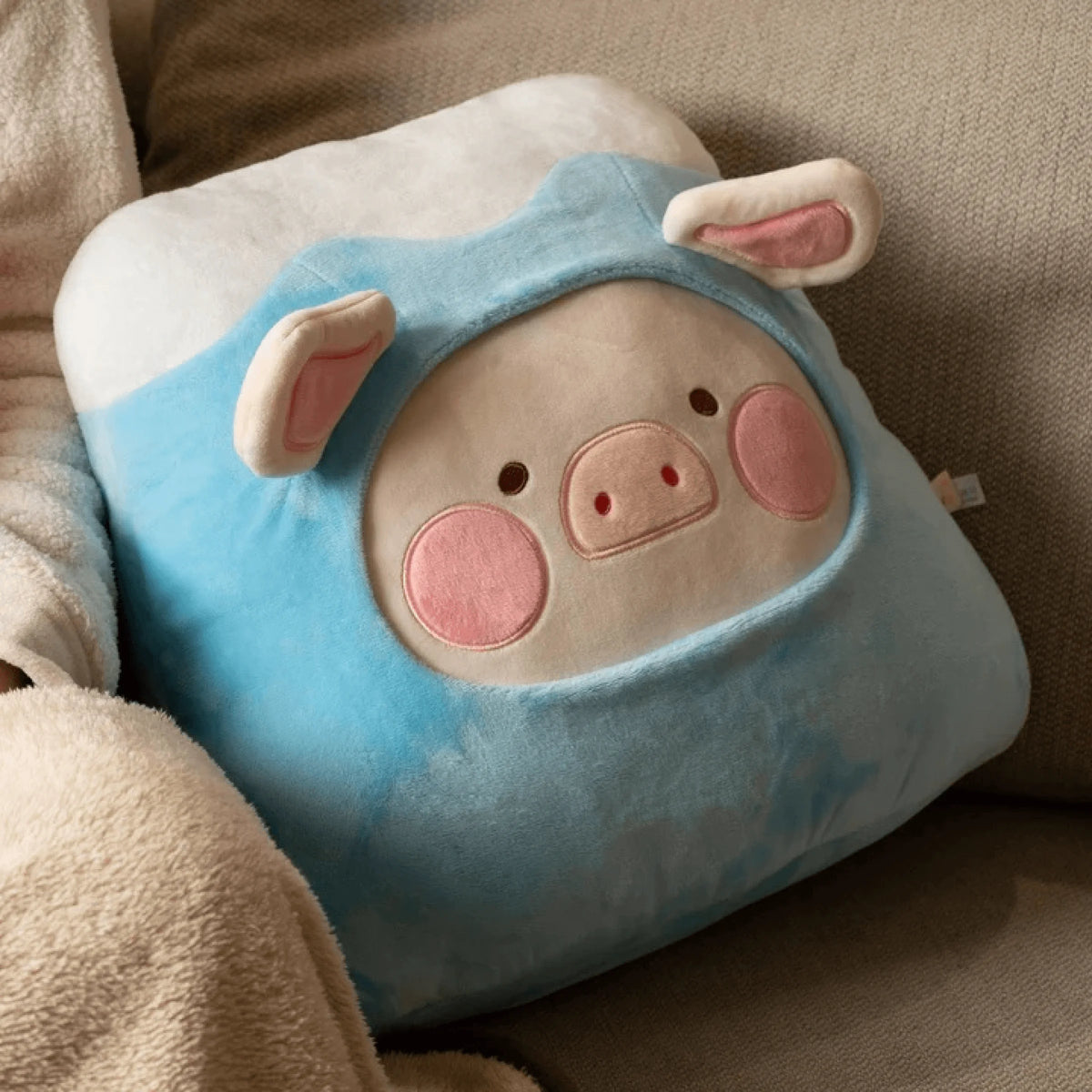 LuLu the Piggy Cushion - Mount Fuji