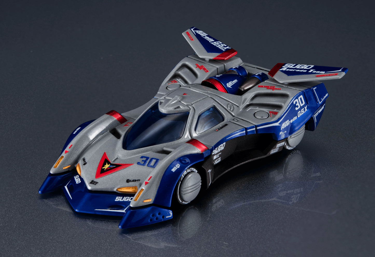MegaHouse Cyber Formula Asurada G.S.X Aero Mode Pre-Painted Figure