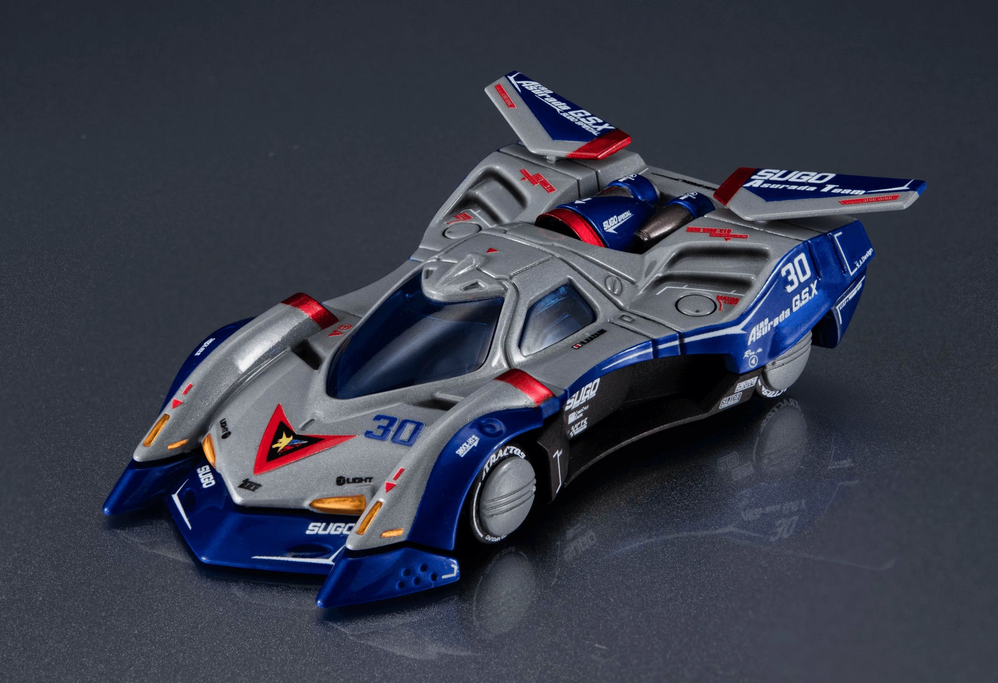 MegaHouse Cyber Formula Asurada G.S.X Aero Mode Pre-Painted Figure