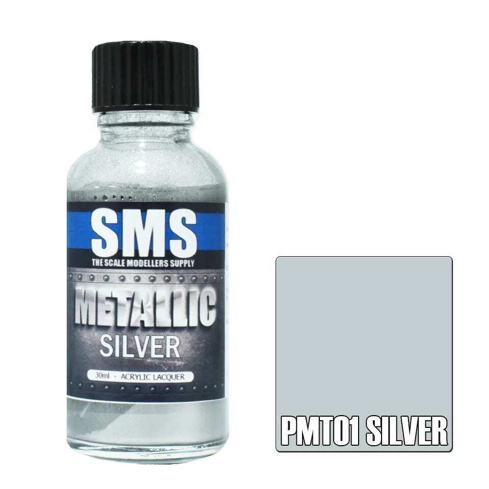 Metallic SILVER 30ml (Box of 6)