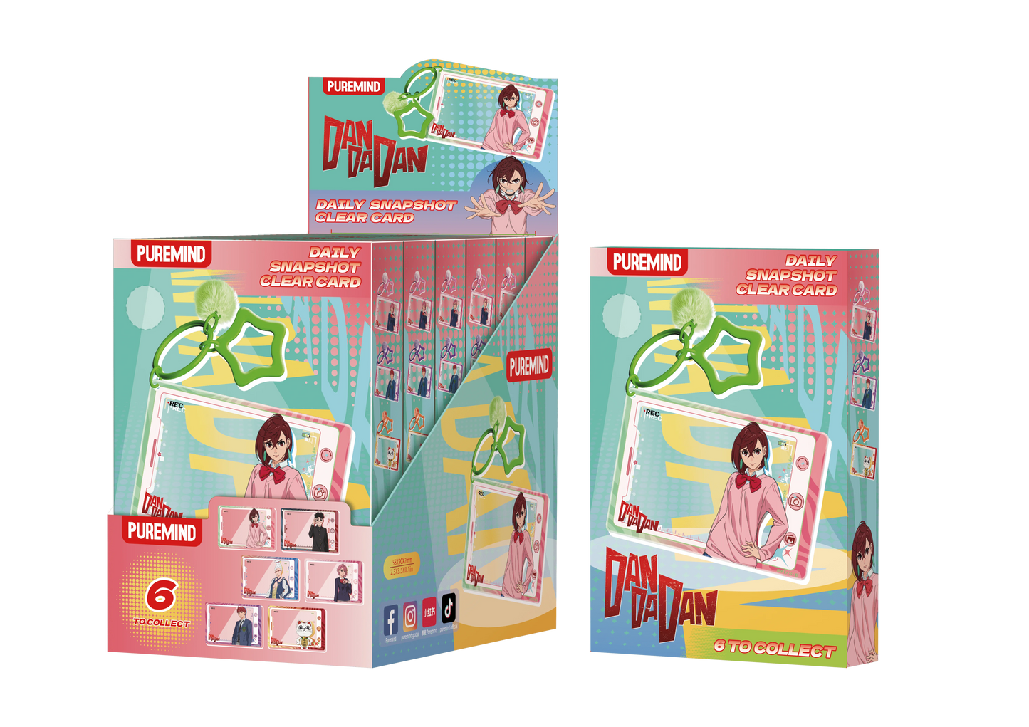 Dandadan - Daily Snapshot Clear Card (6 units/set) (Box of 6)
