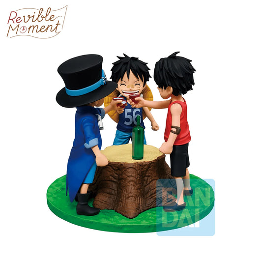 Bandai Spirits Ichibansho Ace Sabo Luffy Dramatic Memories Action Figure