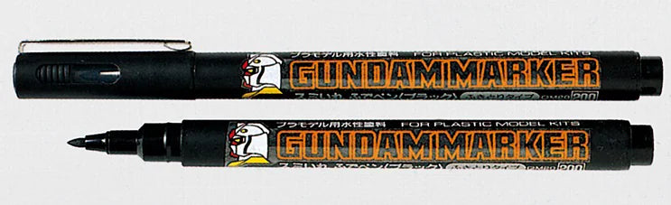 Gundam Marker Gundam Black (Brush Type) (Box of 10)