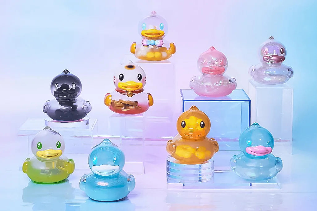B.Duck Dopamine Holiday Collectible Figures Set of 8