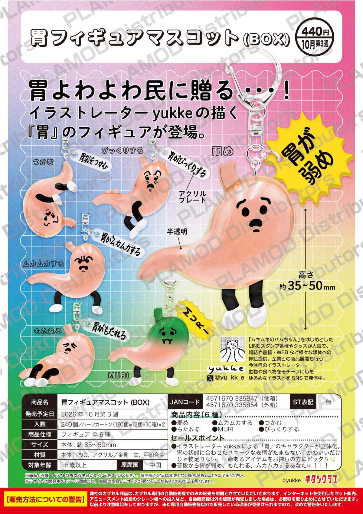 Stomach Mini Figure BOX