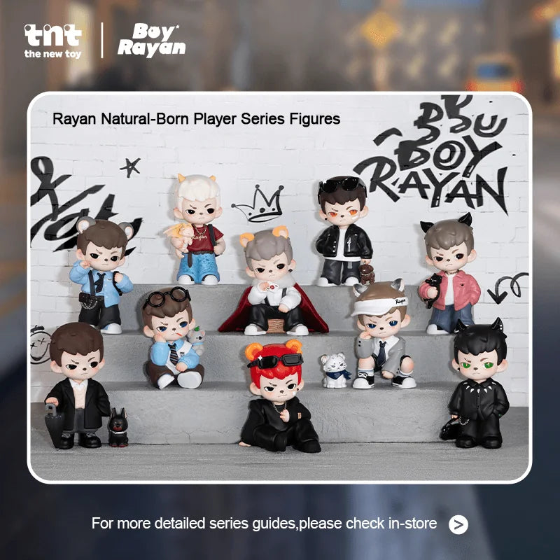TNT SPACE Rayan Natural-Born Player Series Collectible Vinyl Figures (Blind Box)