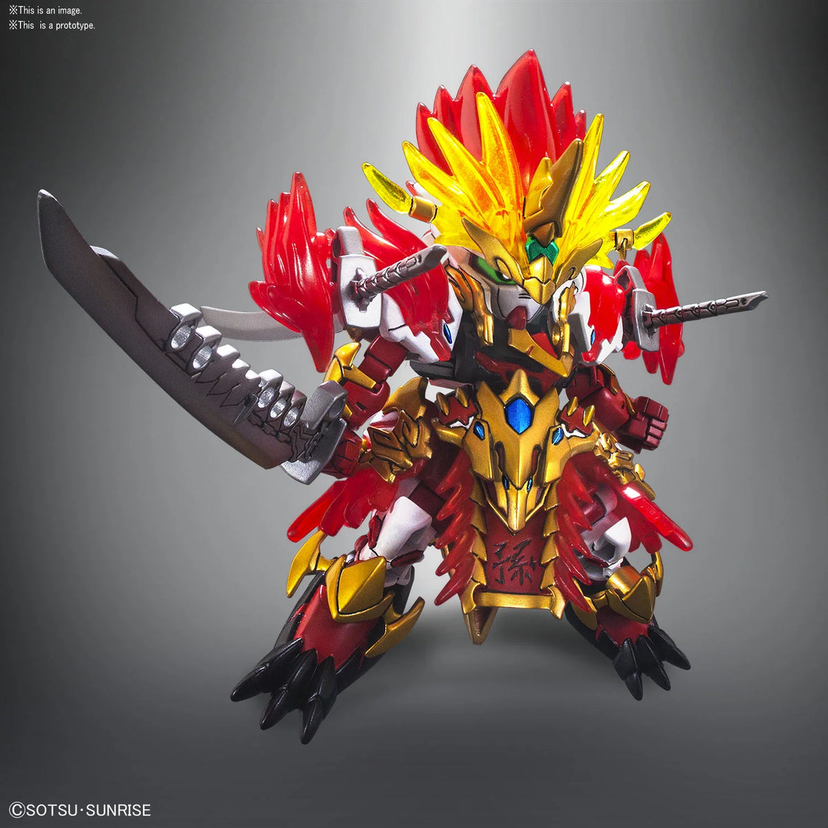Bandai Hobby SD Sangoku Soketsuden Sun Quan Gundam Astray Model Kit