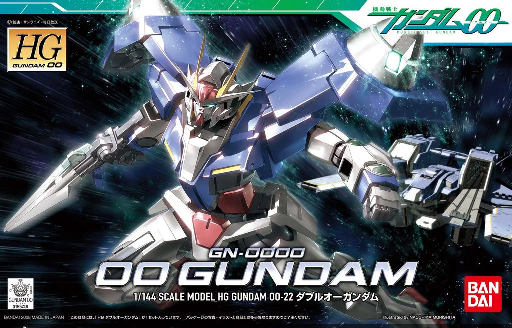 HG00 1/144 #22 00 Gundam-4573102592347