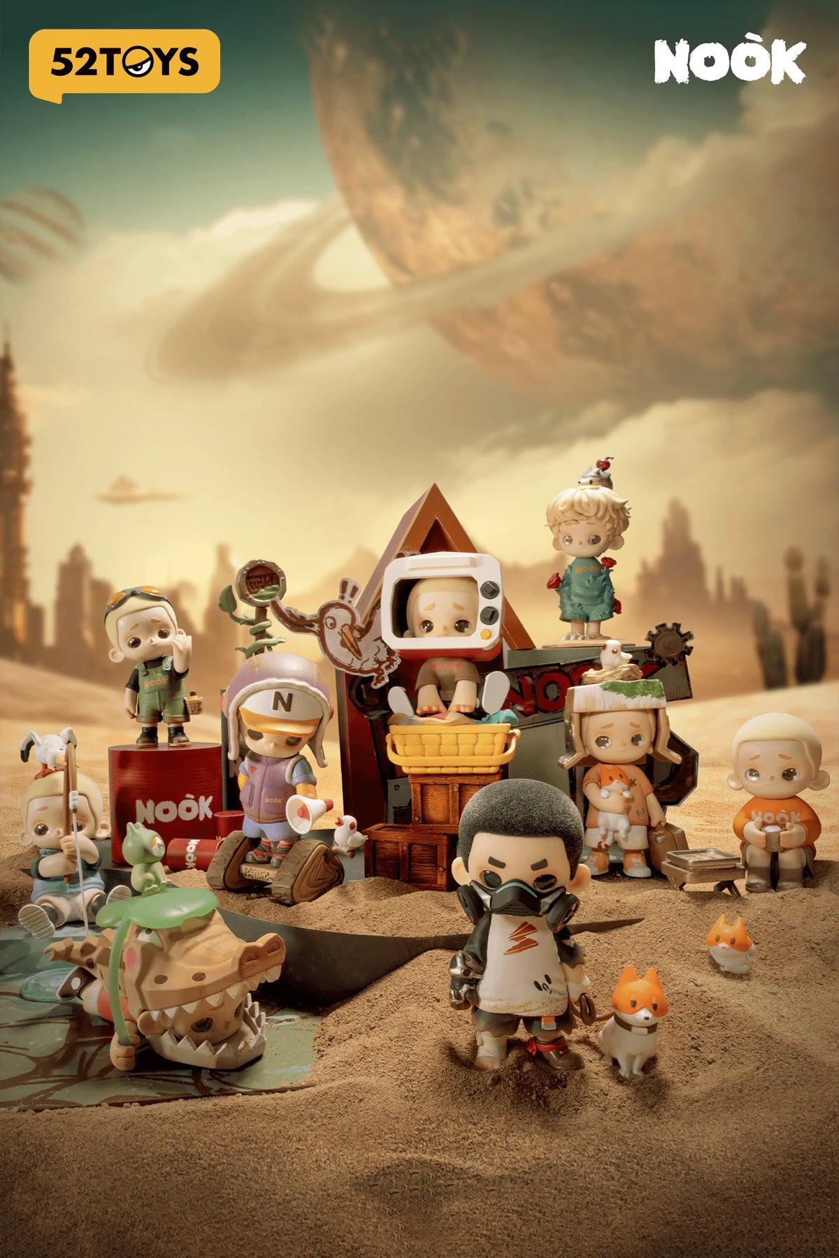 Nook Wasteland Park Series (Box of 8)