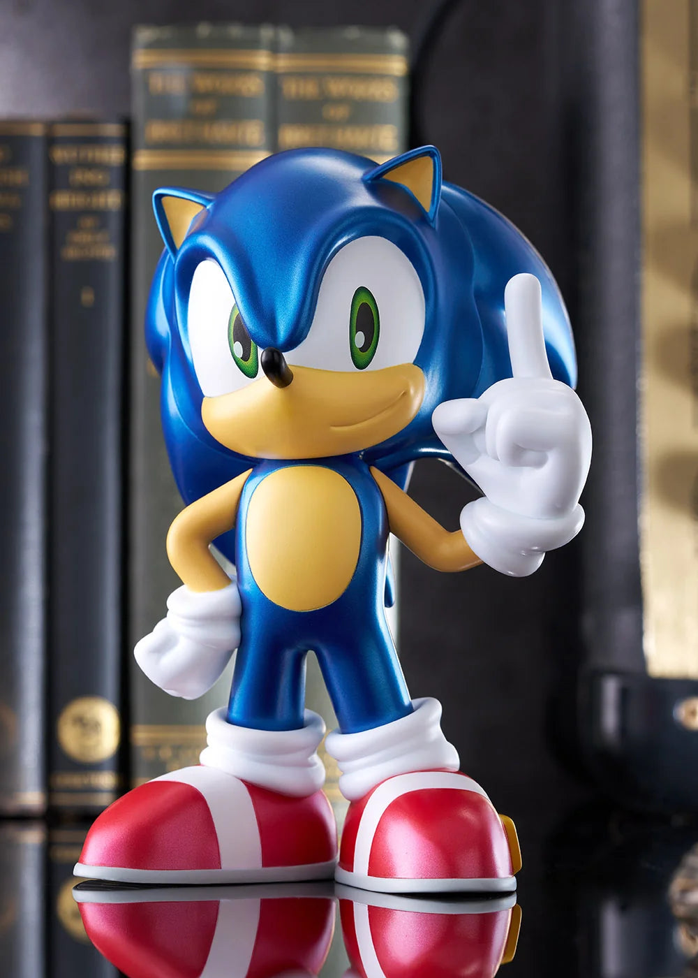 BellFine Sonic the Hedgehog Half Metallic Color PVC Figure
