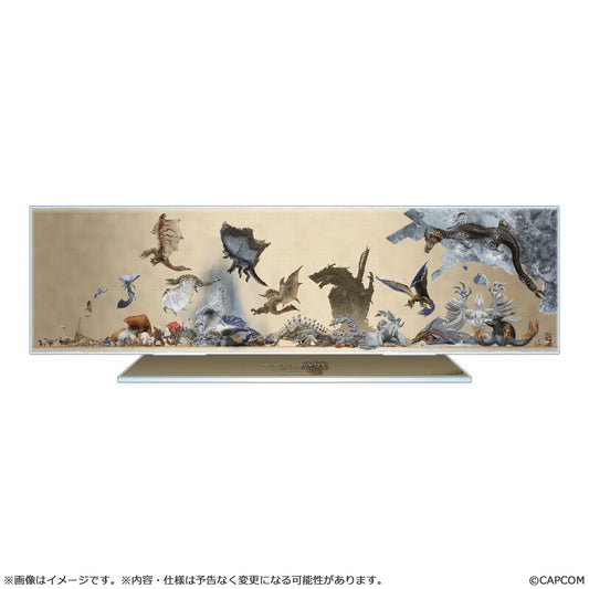 Monster Hunter Wilds Monster Size Comparison Acrylic Stand