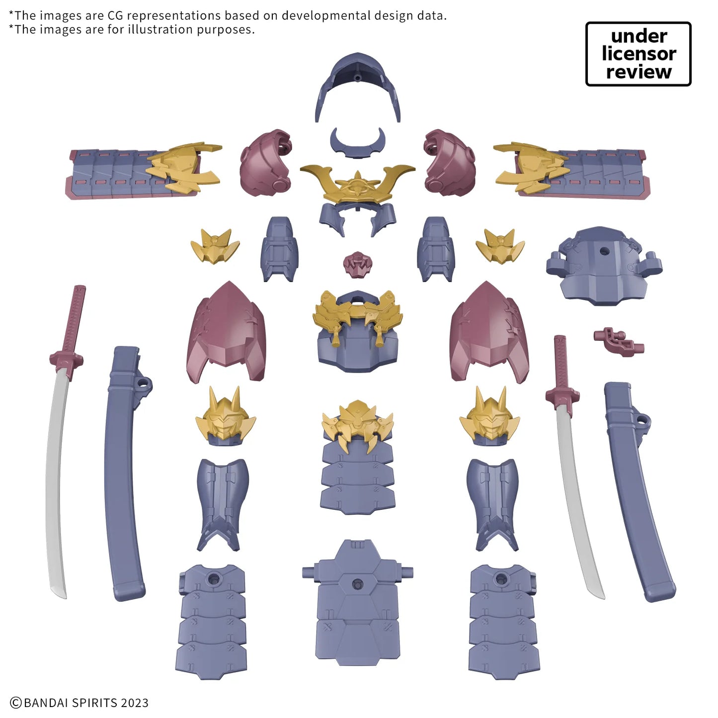 Bandai Hobby 30MF Meteoric Ironshogun Armor Set