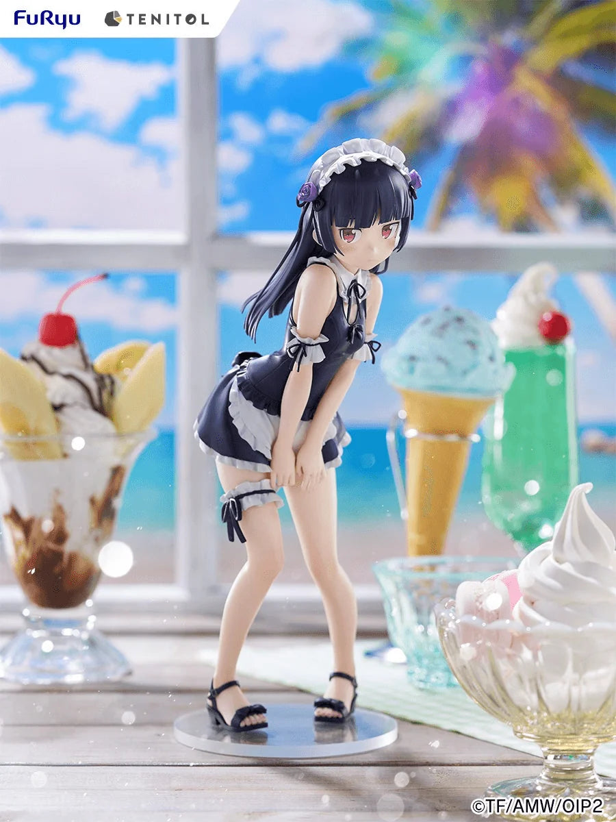 TENITOL TALL Kuroneko swimsuits maid ver.