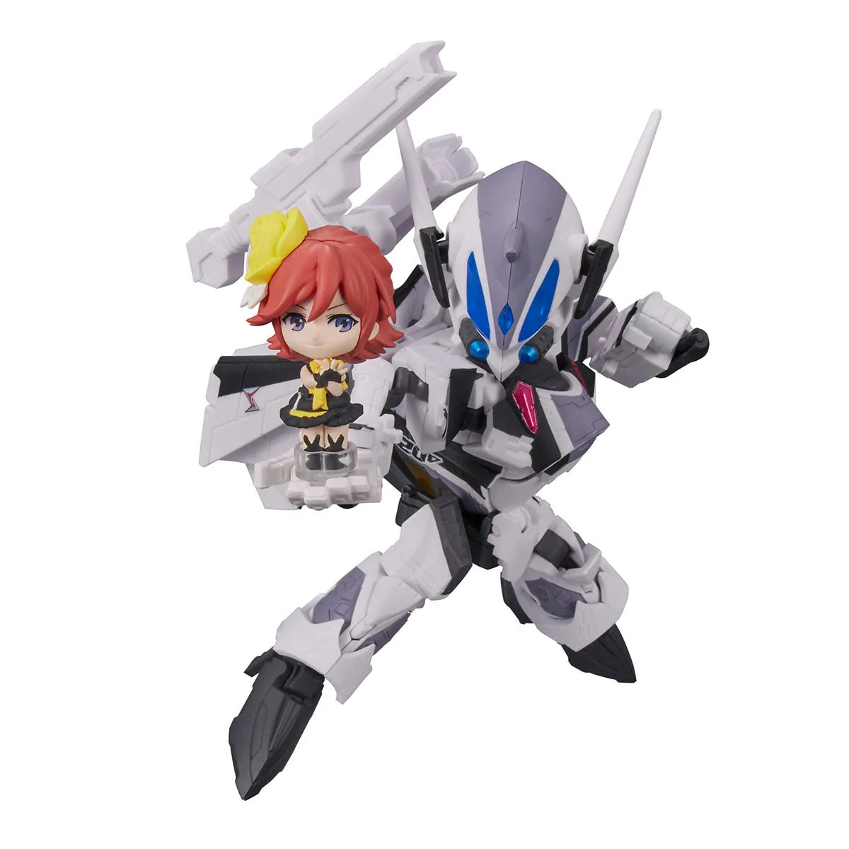 Tamashii Nations Tiny Session VF-31F Siegfried Kaname Buccaneer Action Figure