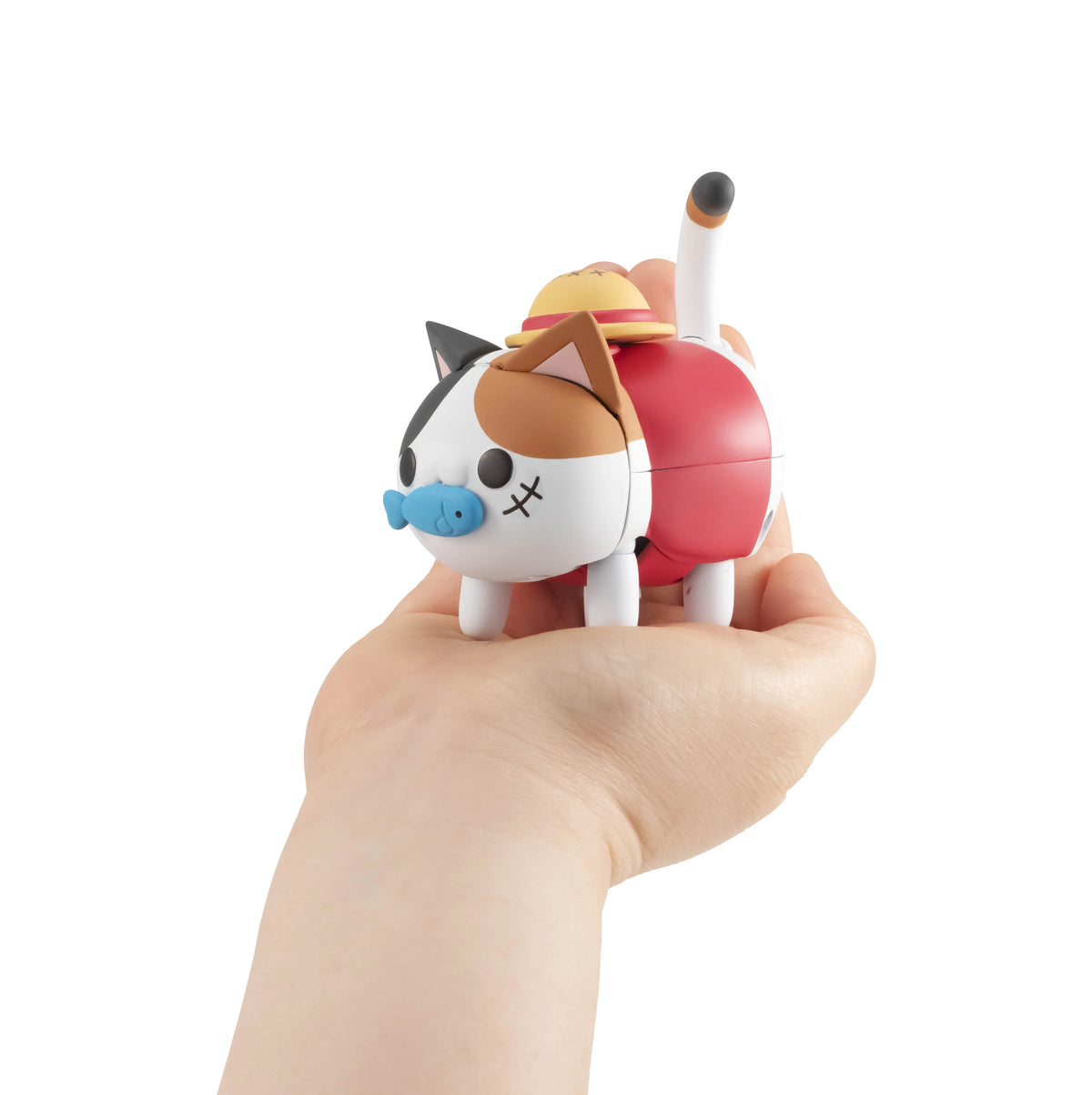 MEGA CAT PROJECT ONE PIECE Tokotoko NyanPieceNyan！ Monkey D. Luffy