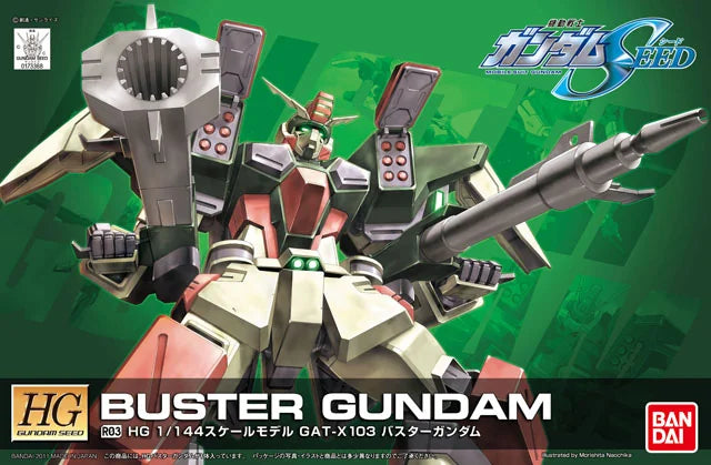 HG 1/144 Buster Gundam Model Kit