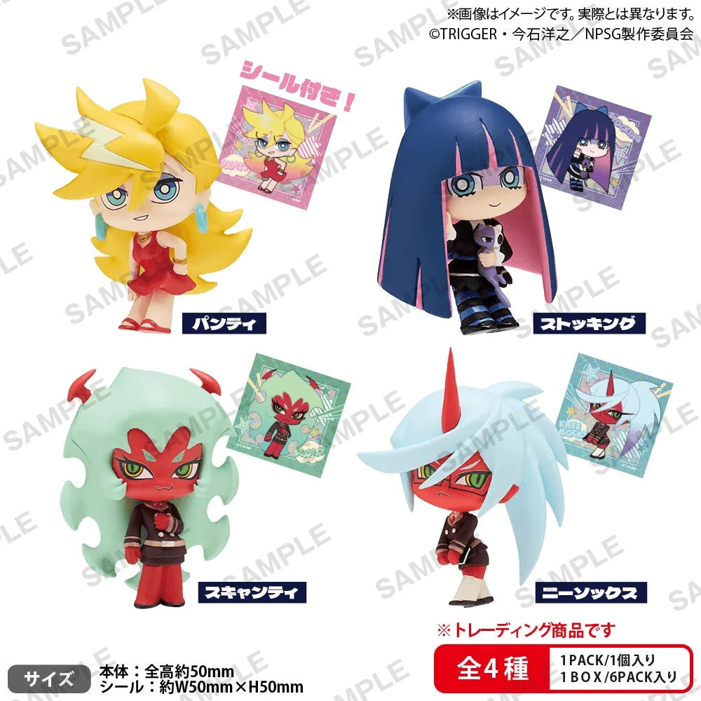 BUSHIROAD THE BOX New PANTY & STOCKING with GARTERBELT Collection Figure RICH (Box of 6)