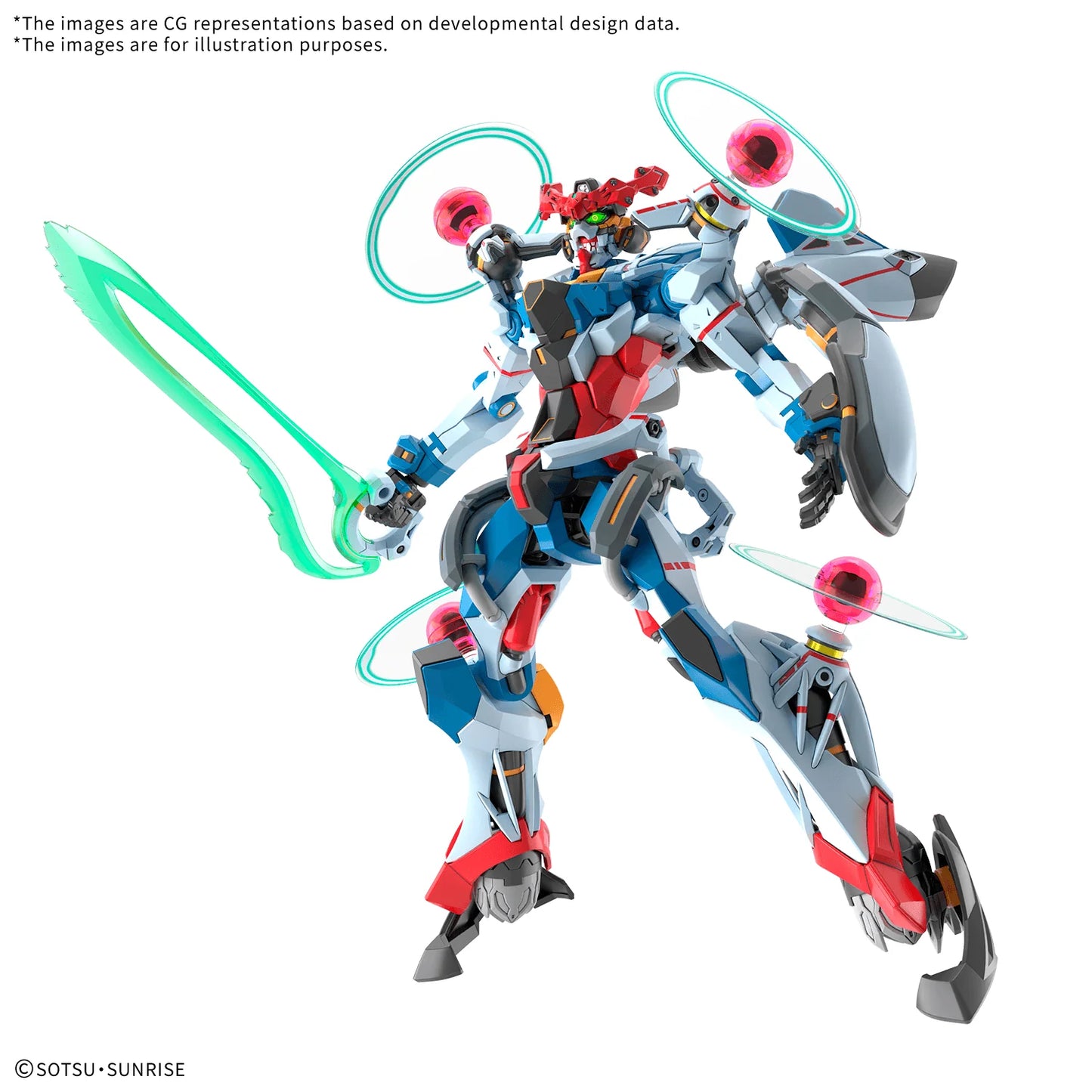 HG 1/144 GQuuuuuuX Endymion Unit Awakened Model Kit