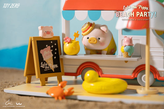 LuLu the Piggy - Beach Party Ice Cream Van Box Set