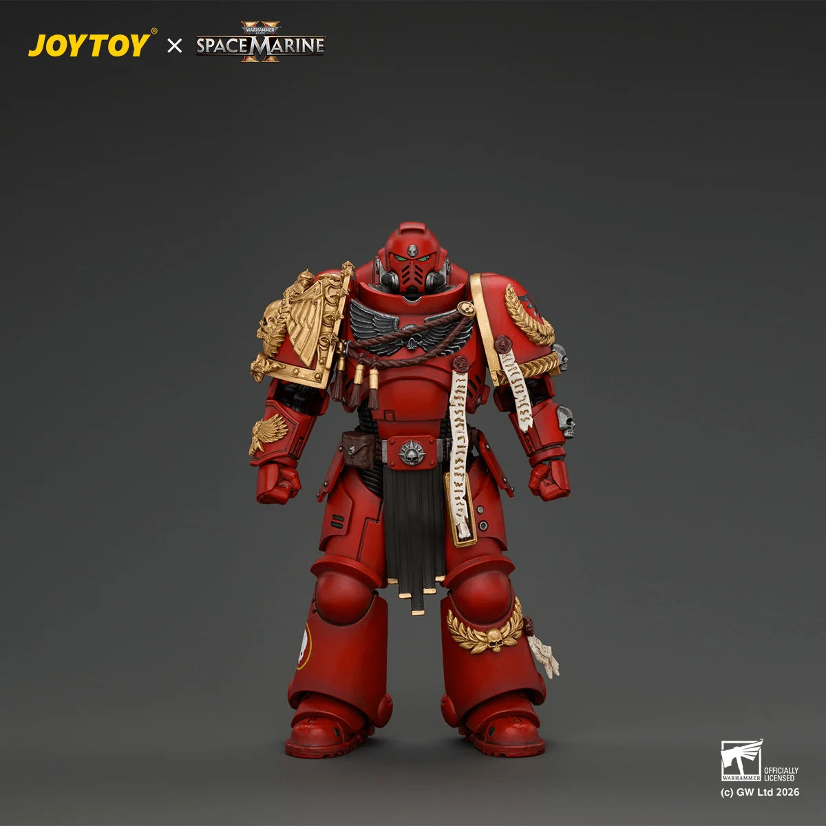 Game Edition Blood Angels Veteran with Bolt Rifle, Chainsword and Bolt Pistol and Plasma Pistol