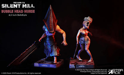 Return to Silent Hill – Pyramid Head & Bubble Head Nurse DefoStyle Figure (Twin Pack)