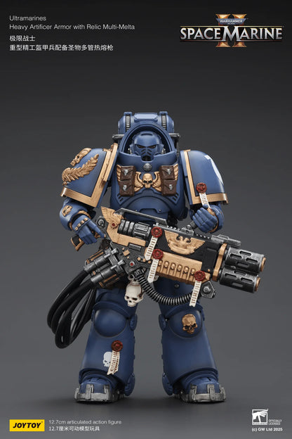 Ultramarines Heavy Artificer Armor with Relic Multi-Melta
