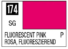 Mr. Color 174 - Fluorescent Pink (Gloss/Primary) (Box of 6)