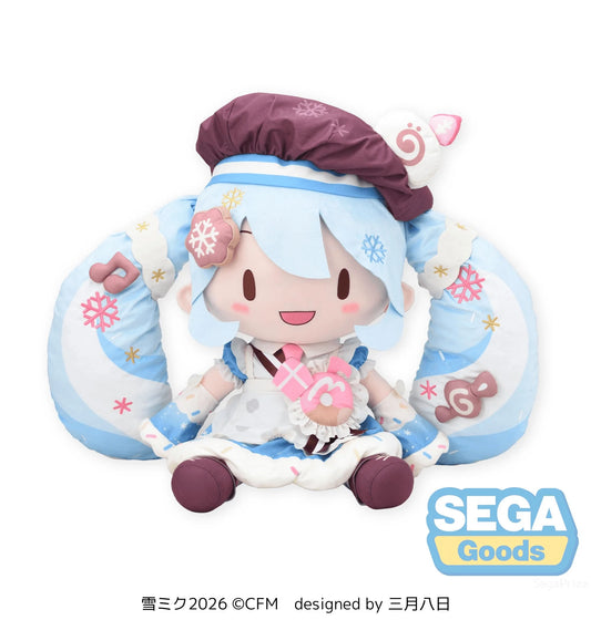 fuwa petit "Snow Miku 2026" Dodeka Jumbo Plush