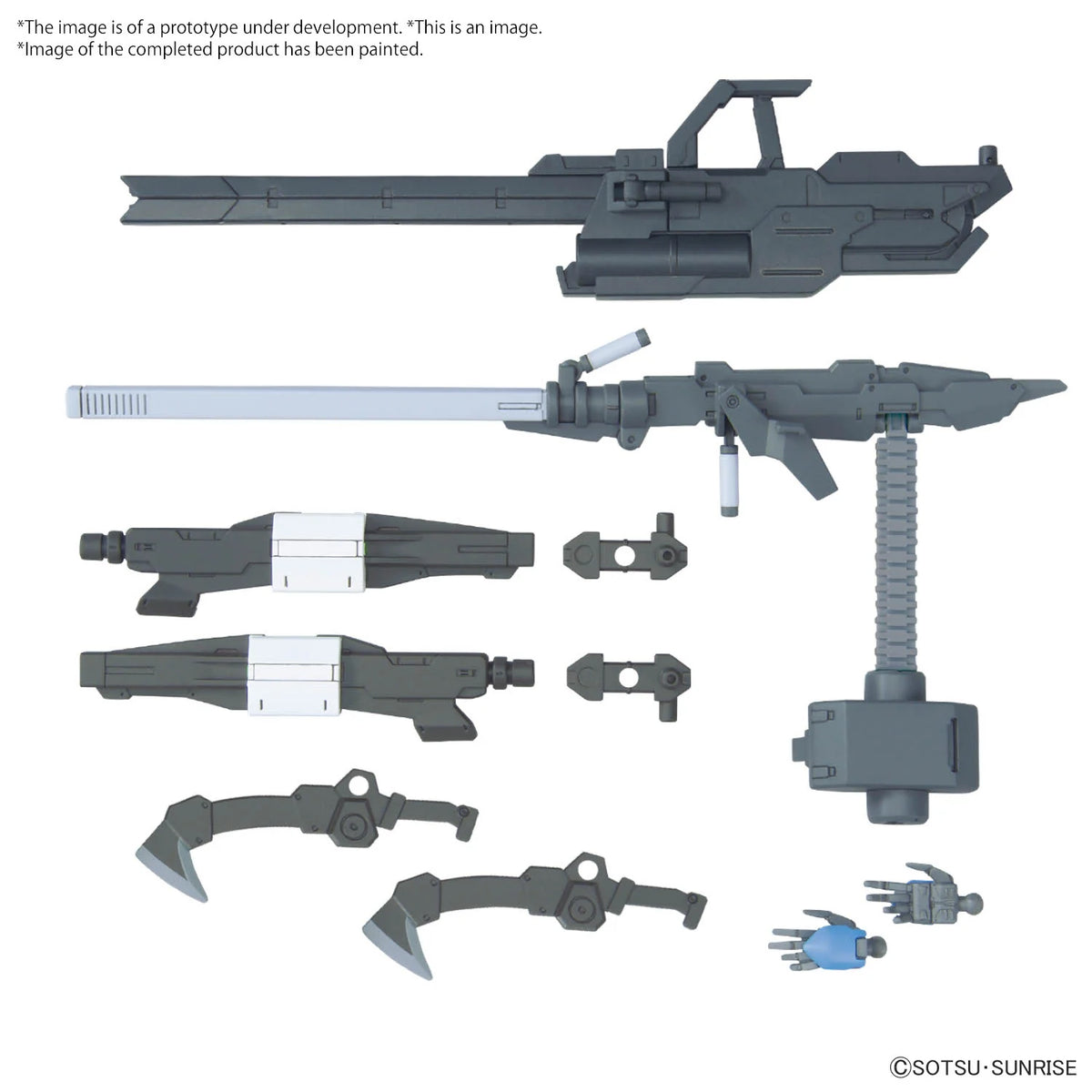 Gundam Iron-Blooded Orphans Option Parts Set 12 Large Railgun