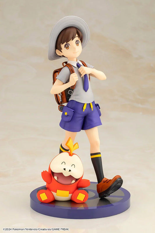Pokémon Florian with Fuecoco ARTFX J STATUE